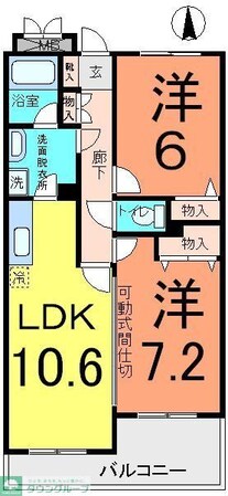 アメニティの物件間取画像